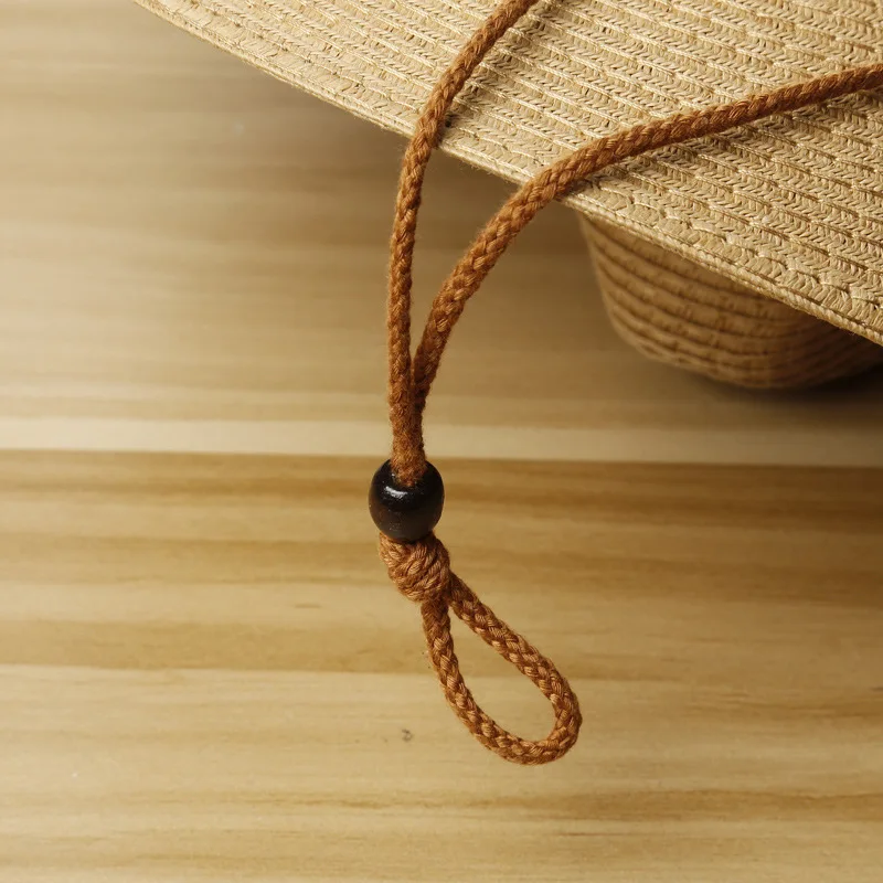 Bulk custom logo western folding men natural paper straw cowboy hats