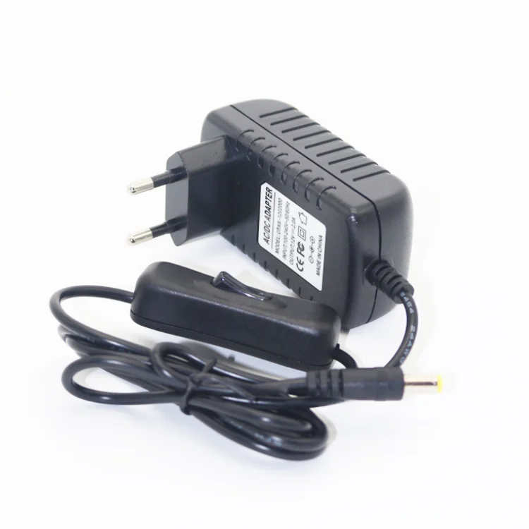 Адаптер питания 5 в 1A 2A 12 в 1A 2A Источник питания переменного тока с переключателем 304