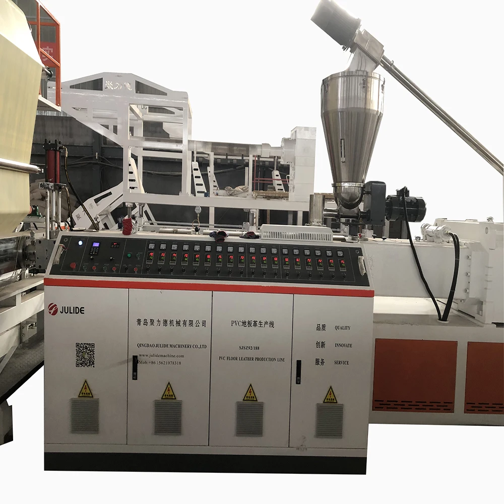 PVC Vinyl Flooring PVC Floor Roll Linoleum Floor Making Machine