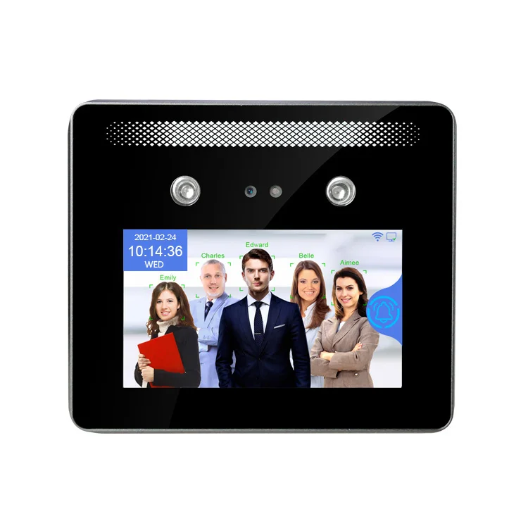 TIMMY AI05 WDR Multi Person Face Recognition Register Time Attendance System