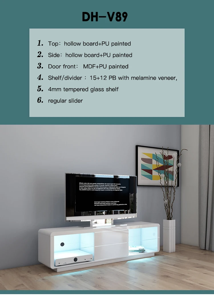 Modern Tv Stand Living Room Furniture High Gloss Tv Stands With Led Light Tempered Glass Tv Stand Cabinets Buy Home Usage Tv Cabinet Tv Stand Modern Tv Stand Furnitur Product On Alibaba Com