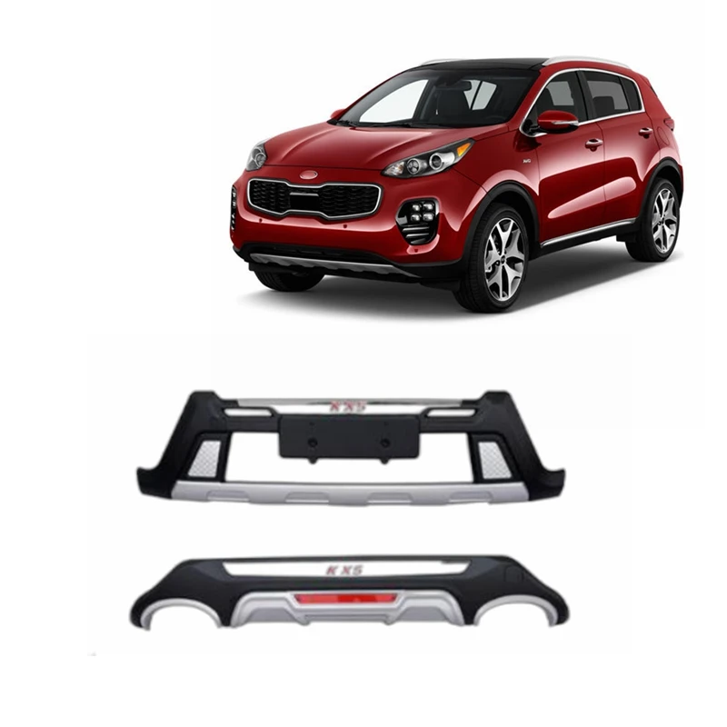 hot sale auto parts front rear bumper guard diffuser bumpers protector lip for KIA sportage 2018