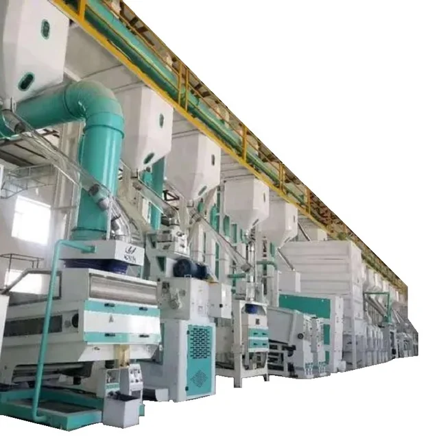 100T/D Auto Complete Rice Mill Processing Line for Raw Rice and Paddy Enhanced Efficiency and Versatility