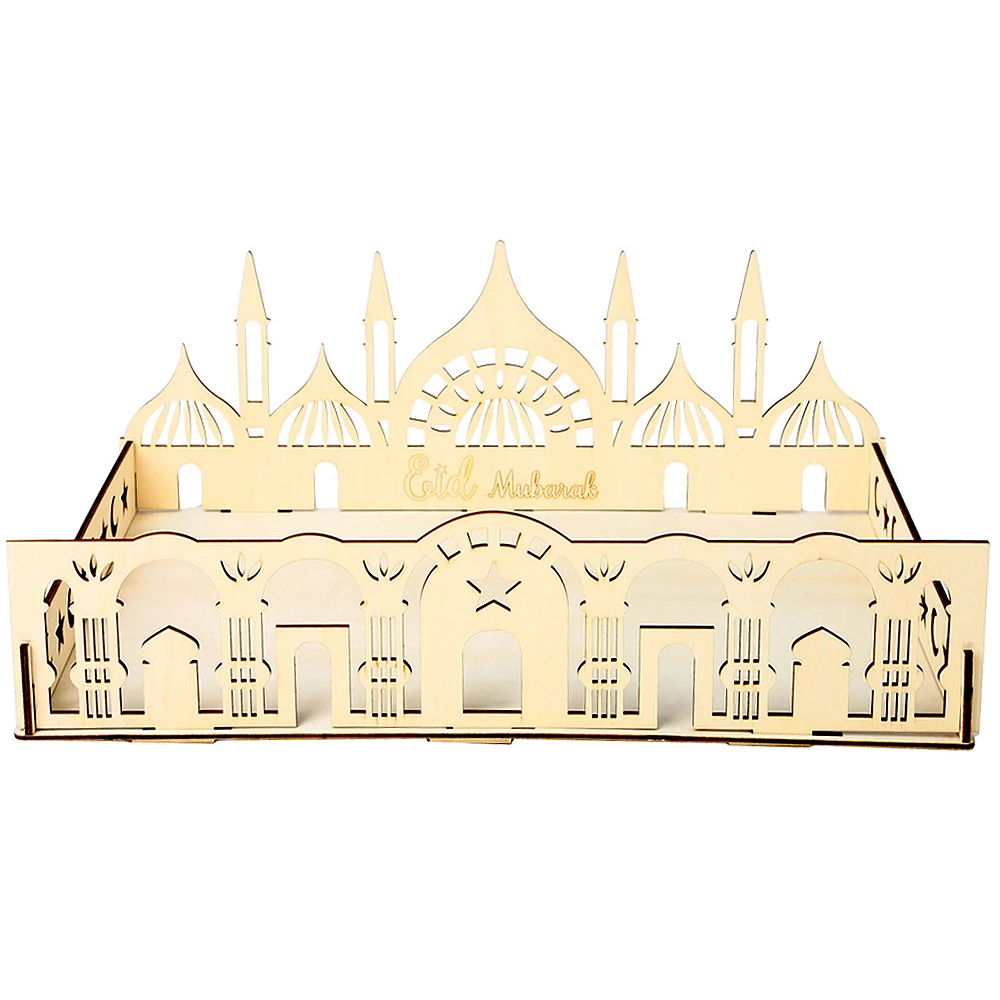 Новый деревенский деревянный полумесяц