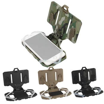 Tactico Gear Outdoor Phone Holder Folding navigation pad for Universal Tactical Chest Rig Pouch Add Tactical Equipment