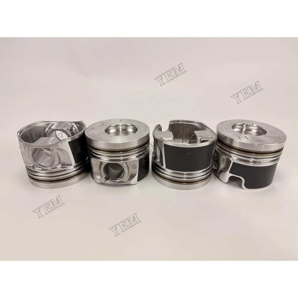 Piston and Pin Clip for Isuzu 4LE2 Aftermarket Engine Spare Parts 2