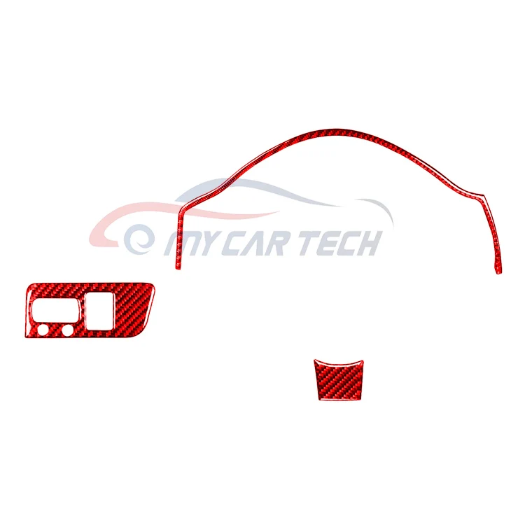 For 2017 2018 2019 Subaru Brz Toyota 86 Carbon Fiber Dashboard Steering