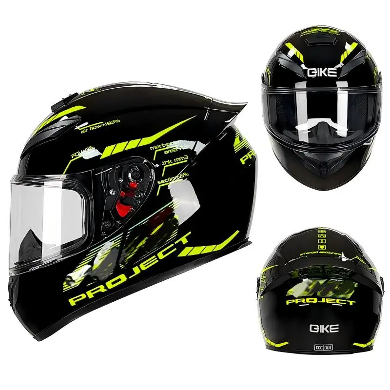 DOT Approved ABS Full Face Motorcycle Helmet for Kids Teens Adults S-3XL  Sizes Shockproof Sun-proof Fashionable Motocross