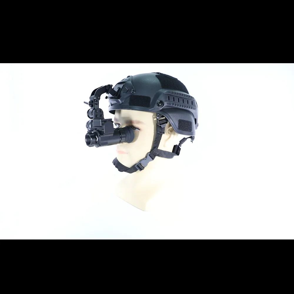 Nvg10 Helmet Night Vision Scope Monocular With Mount Adapter Fhd Infrared Head Mounted Night