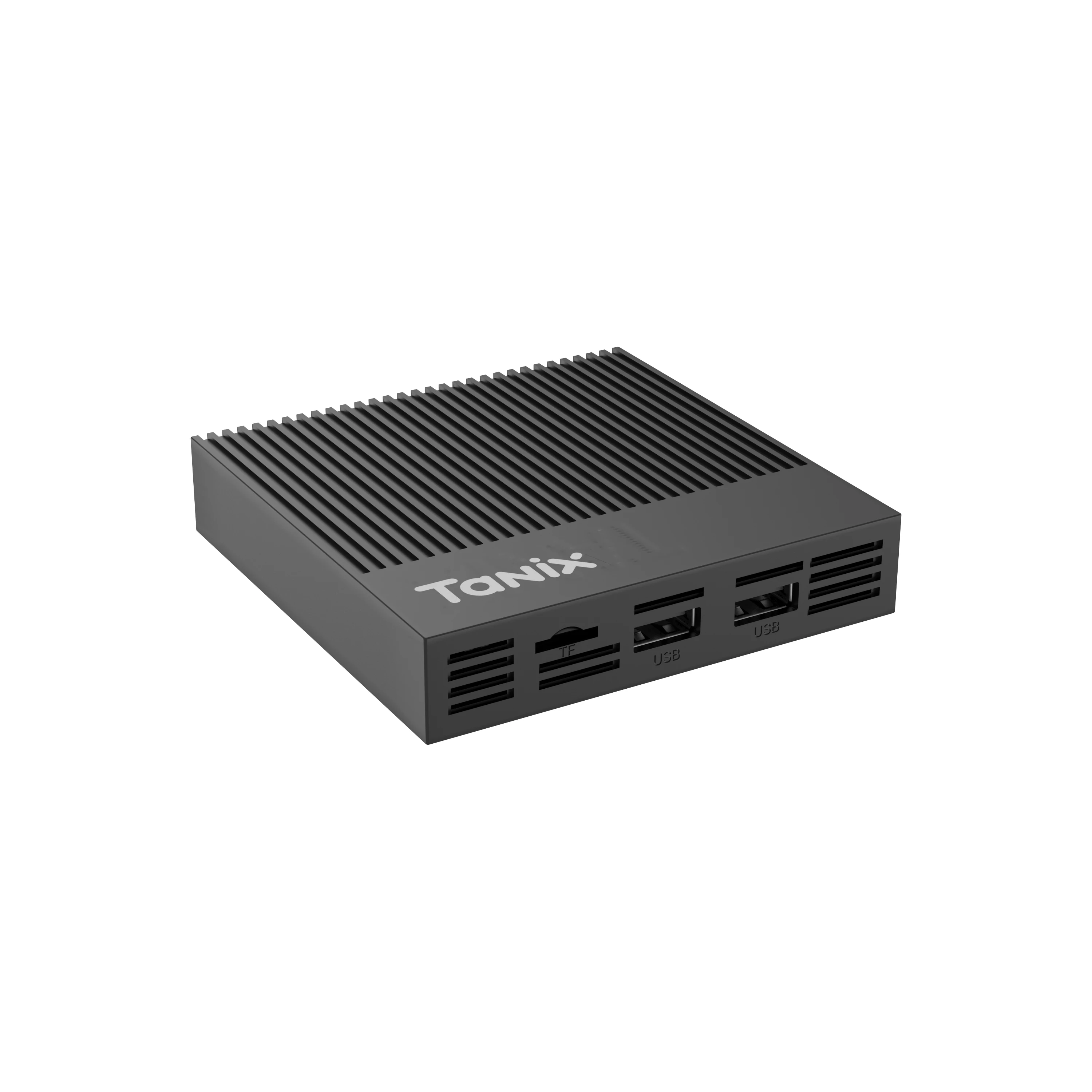 2022 Arrival 8K Resolution Output Amlogic S905X4 4GB Ram 32GB Rom Android 11 Smart Android TV Box for IPTV
