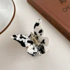 2022 New Butterfly Shape Claw Clips Eco Friendly Cellulose Acetate Fiber Girls Hair Clips