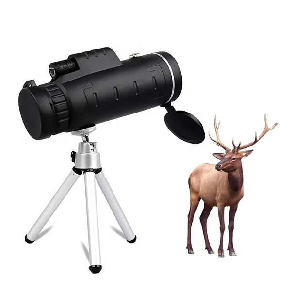 Portable Tripod Base Smartphone Support Outdoor High Power Mini Monocular Telescope