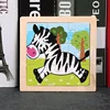 Puzzle di piccole dimensioni 9 pezzi Zebra