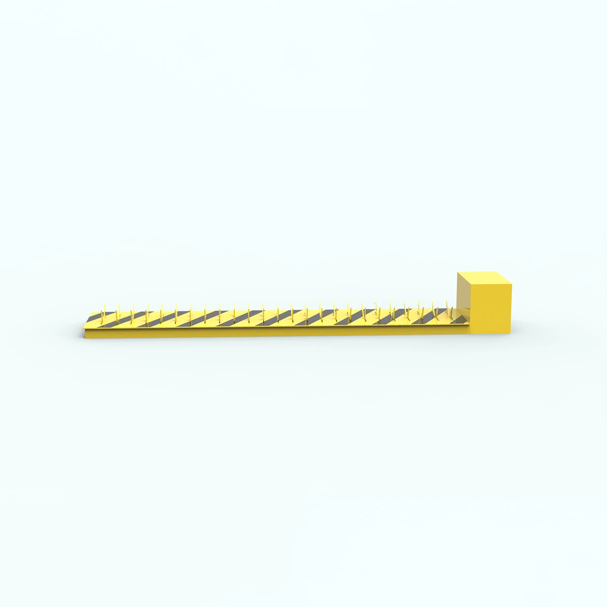 Automatic Remote Control Bi-Directional Arch Type Traffic Spikes Road Barrier Electric Underground Two-Way Tire Killer