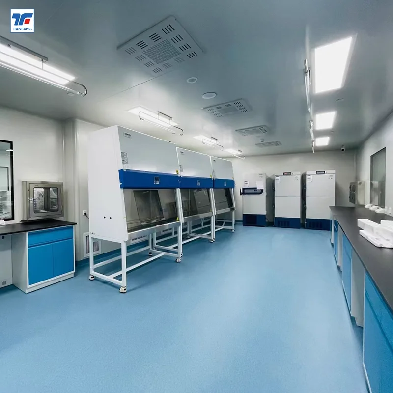 HUAAO Clean Room Project Gmp Equipment Panels Gmp Modular Clean Room Panel Manufacture for Laboratory