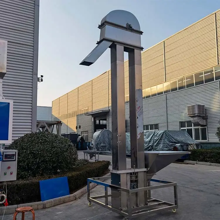 Elevator Bucket Mold Bucket Elevator for Sand Food Grade Conveyor Belt System/mini Banda Transpo