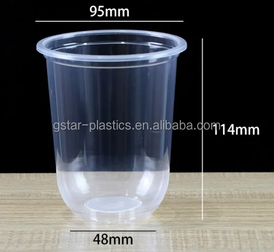 PP Jumbo Cups  120mm 25 oz + 33 oz cups for Bubble Tea, Boba