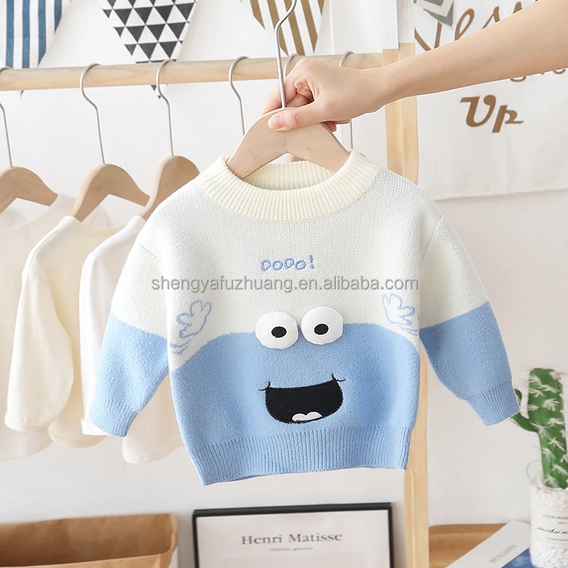 Children's Sweater Baby Solid Casual Basic Kids Sweater Thick Kids Soft Woollen Clothing for Boys Girls Autumn Winter Sweaters