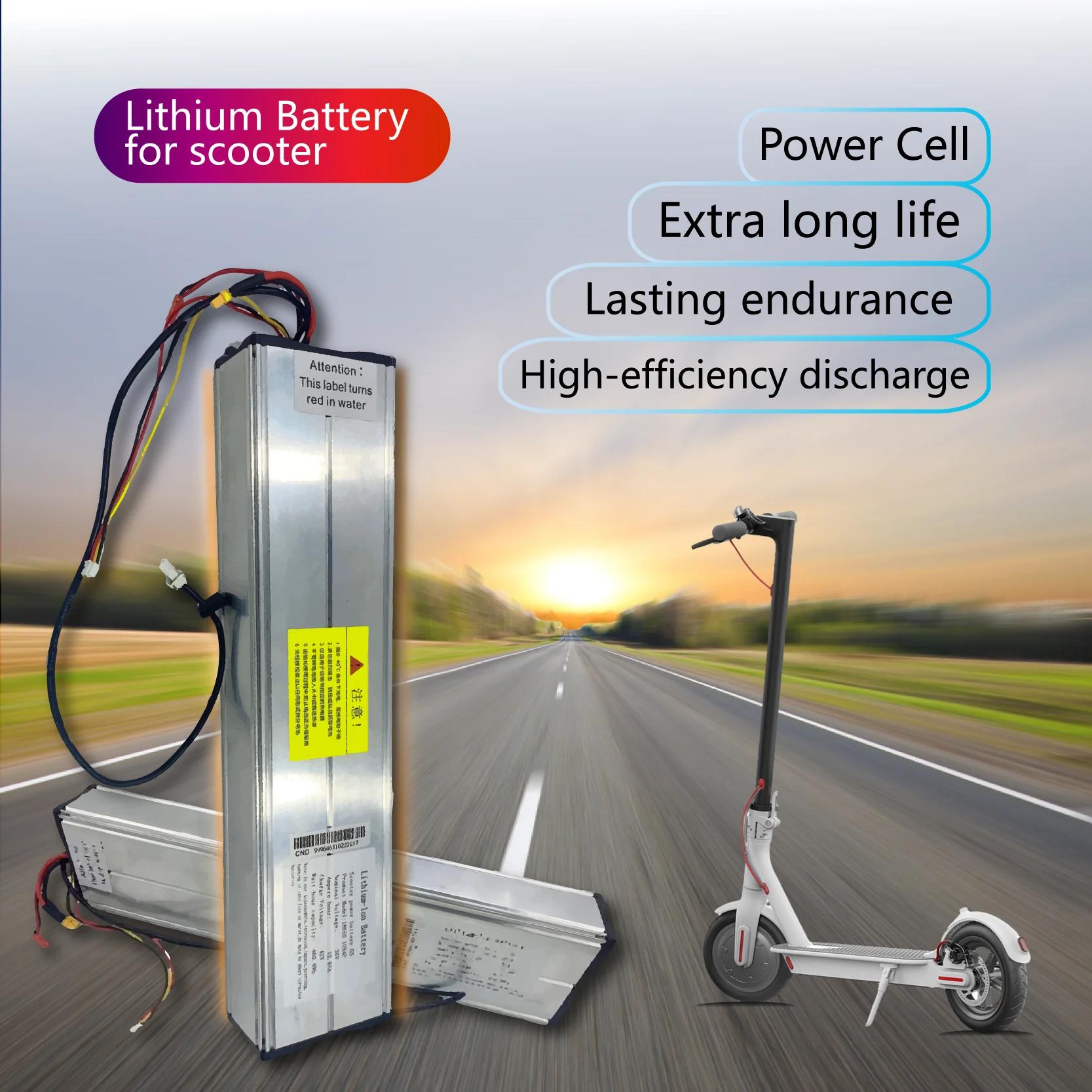 Original Scooter M365 Pro Battery 36v 12.8ah Rechargeable Lithium