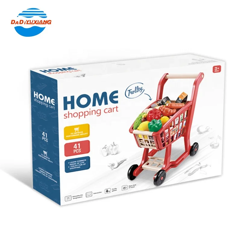 Atyhao Caddie de supermarché pour enfants Chariot de courses pour