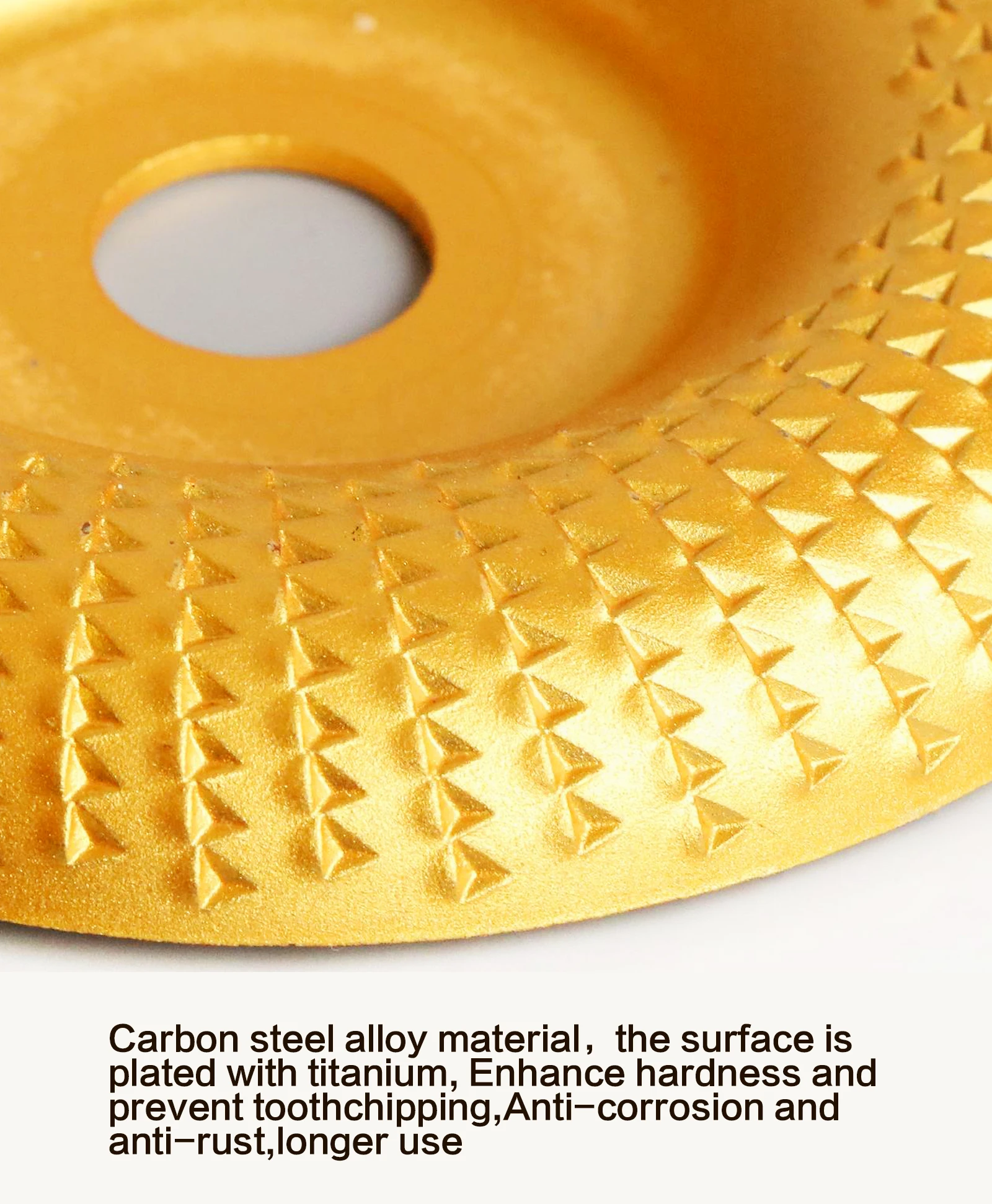 Round Wood Angle Grinding Wheel Diy Woodworking Tools Carbon Steel