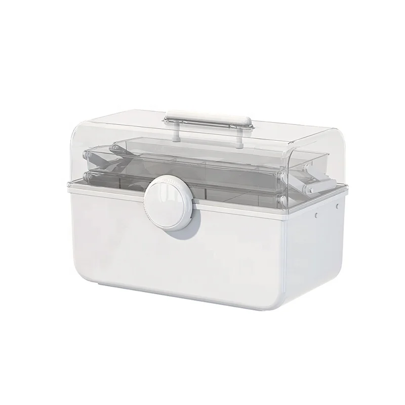 XL SIZE Healthcare travel plastic storage container first aid kit medical box medicine chest plastic medicine storage box