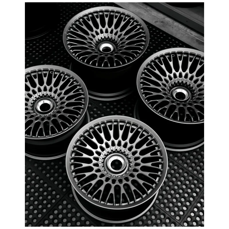 XINLAI Customized 1-Piece Forged Glossy Black Rims Deep Concave Deep Dish 5X114.3 5X130 New 4 Pieces for E90 E90 F10 E30 A7 350Z - Image 2