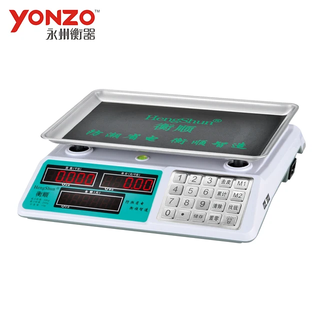 Electronic Price Computing Scale Balanza Electronica Precio with Pole