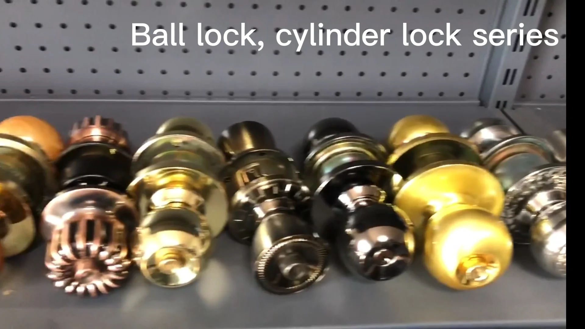 Aluminum Sliding Door Lock Cylindrical Knob Door Lockset Buy Knob