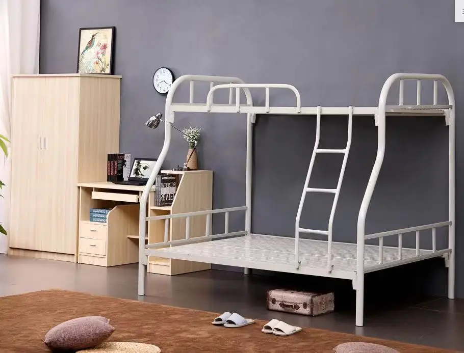 Factory Wholesale Single Metal Bed Iron Bed Bedroom Furniture Metal