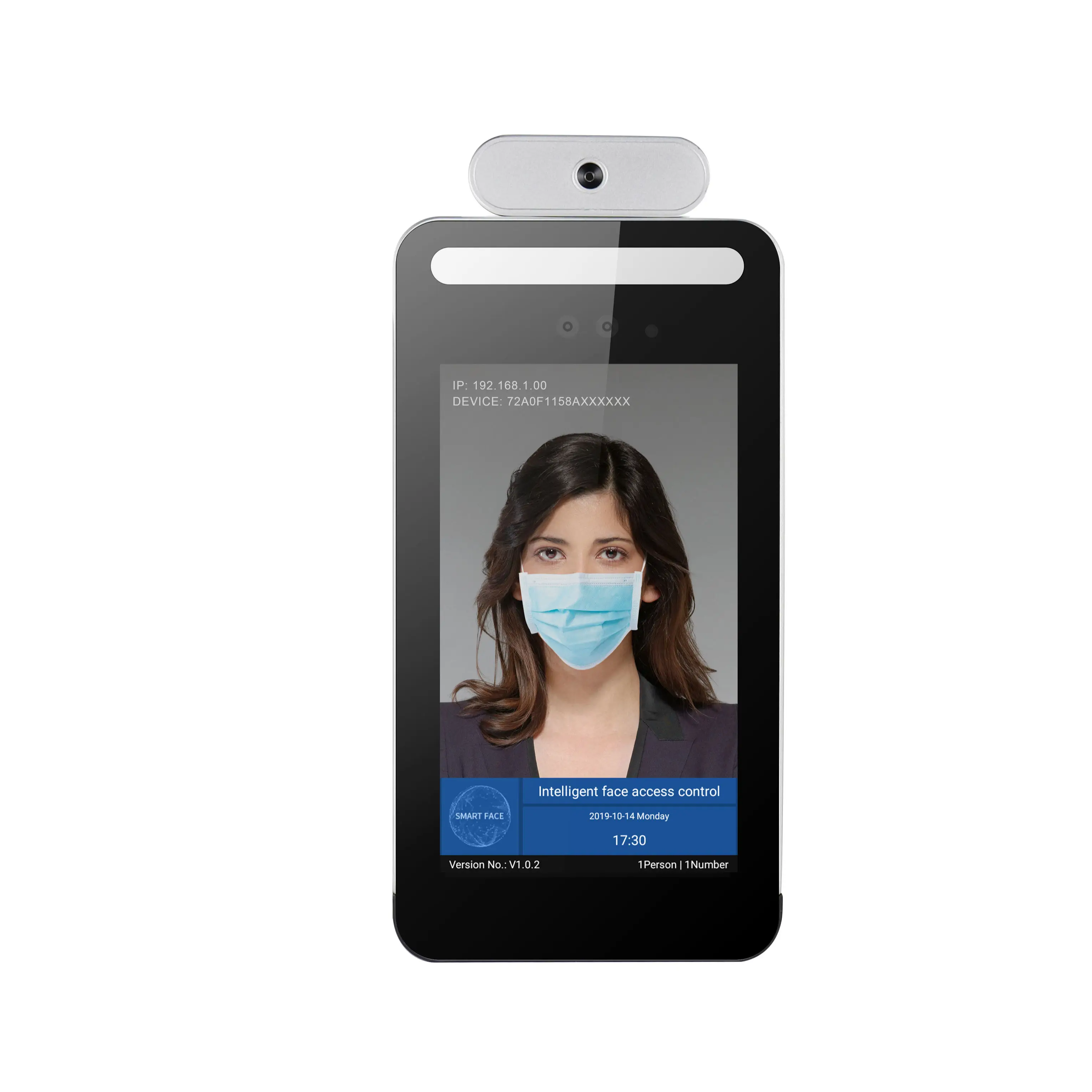 Urovo H1000 Intelligent Face Recognition Access Terminal Temperature Measurement  Thermometer Handheld Terminal