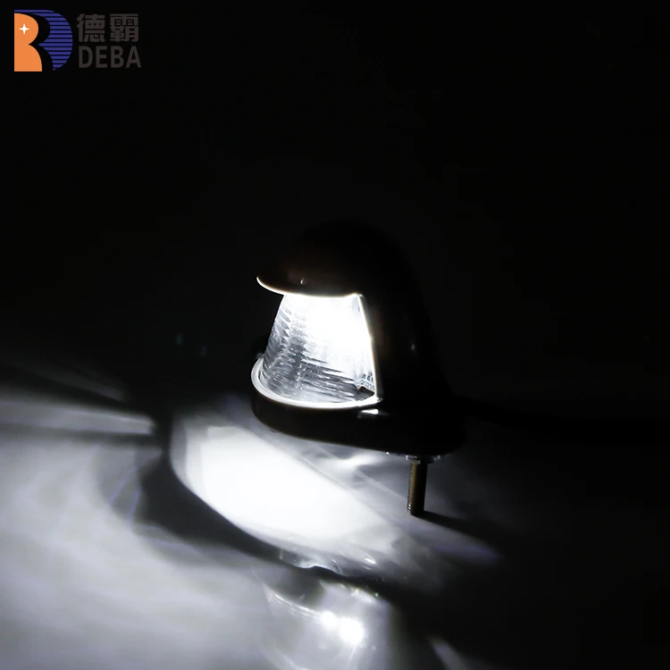 Distributor Price Durable Waterproof IP67 12V 24V Truck Trailer LED License Plate Light