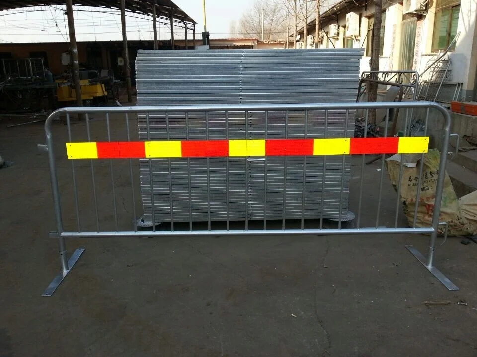 Construction Chain Link Fence Modular Portable Temporary Barrier ...