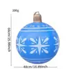 Flocons de neige bleus - Boule de Noël