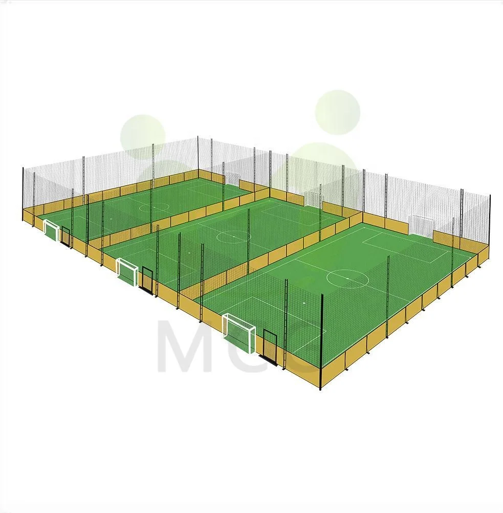 MCG High Quality Customization Football 5 a Side Pitch with Cage with Boards for Outdoor and Indoor