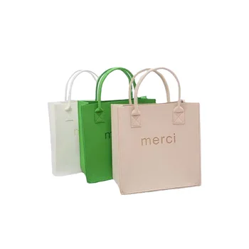 Factory Custom Large Capacity Multi-color Optional Fashion All-in-one Tote Bag Handbag Shopping Gift Bag