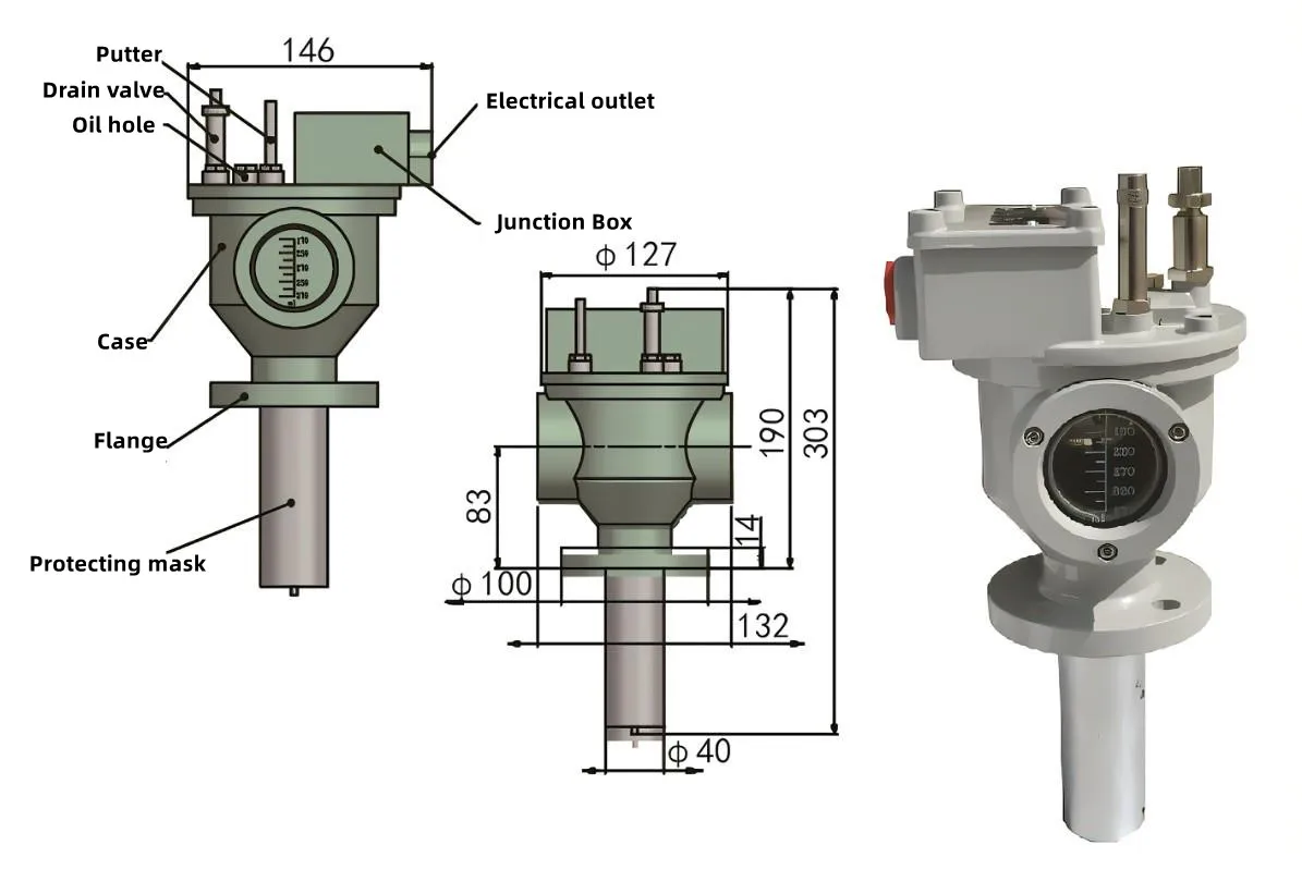 High Quality Qj Series Gas Relay Qj150 Qj450 Qj240 Qj80 For Oil