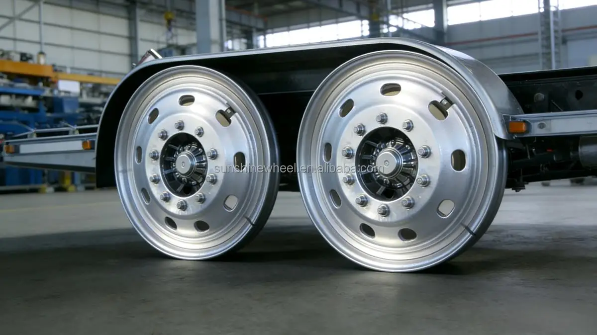 Truck Steel Rims Reinforced for Heavy Duty - for Semi-Trucks & Trailers ...
