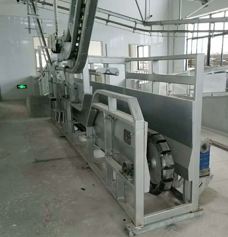 Pig Slaughterhouse Conveyor System Hog Restrainer