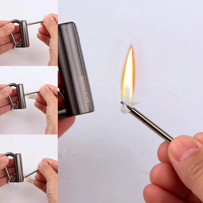 Reusable Match Flame Lighter,H0tpc Windproof Lighter Buy Windproof