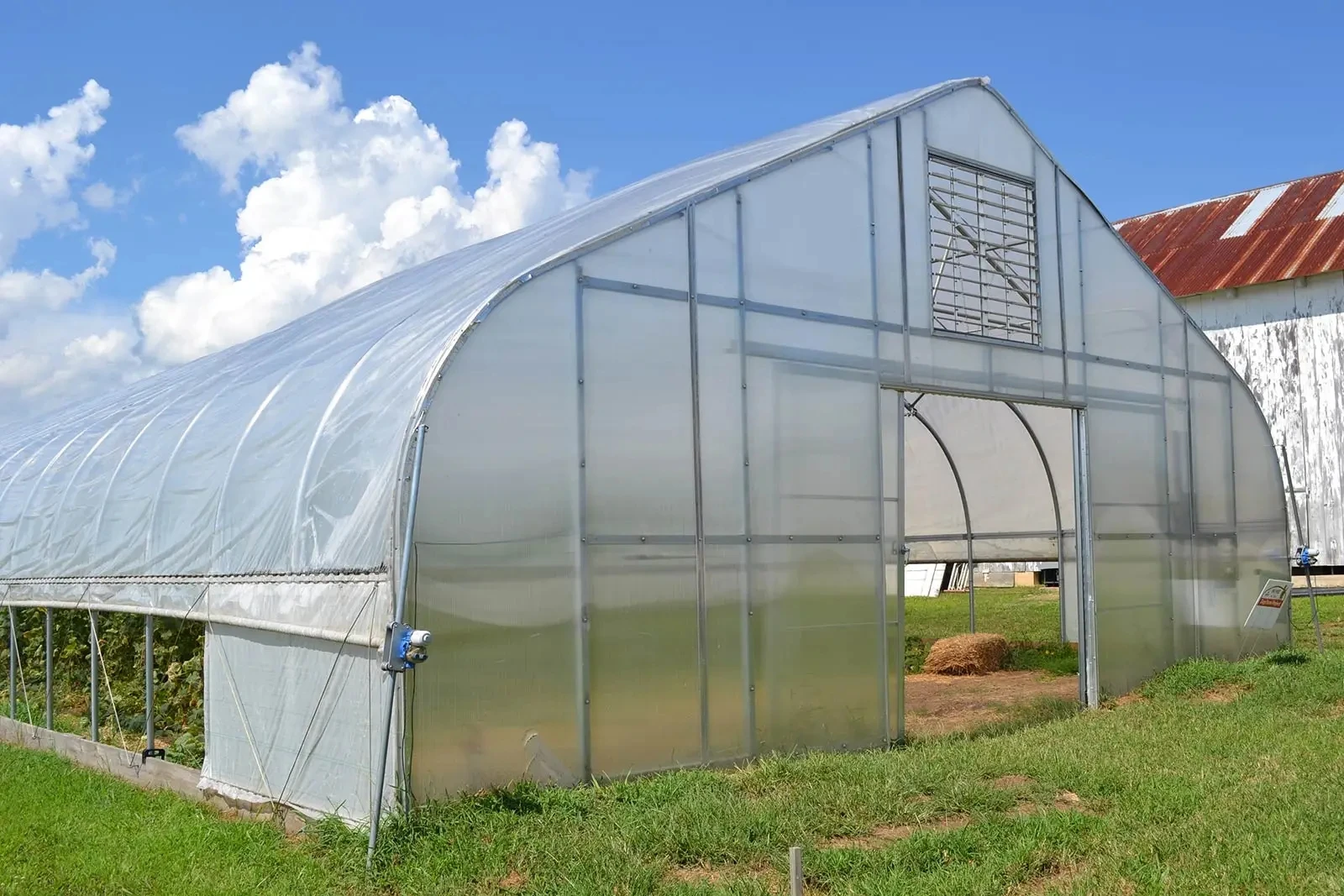 Large Plastic Agricultural Greenhouse Tunnel Vegetable Greenhouses For ...