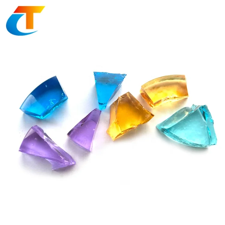 Factory Prices High Quality  Colorful Cast Glass Block