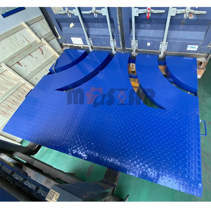 10 Tons Shipping Container Ramp Forklift Container Ramp Loading Ramp ...