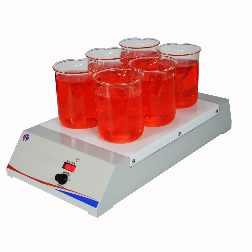 6positions Stirrer Hotplate Hss6d Chemical Plate Stirrer With Cheap Price
