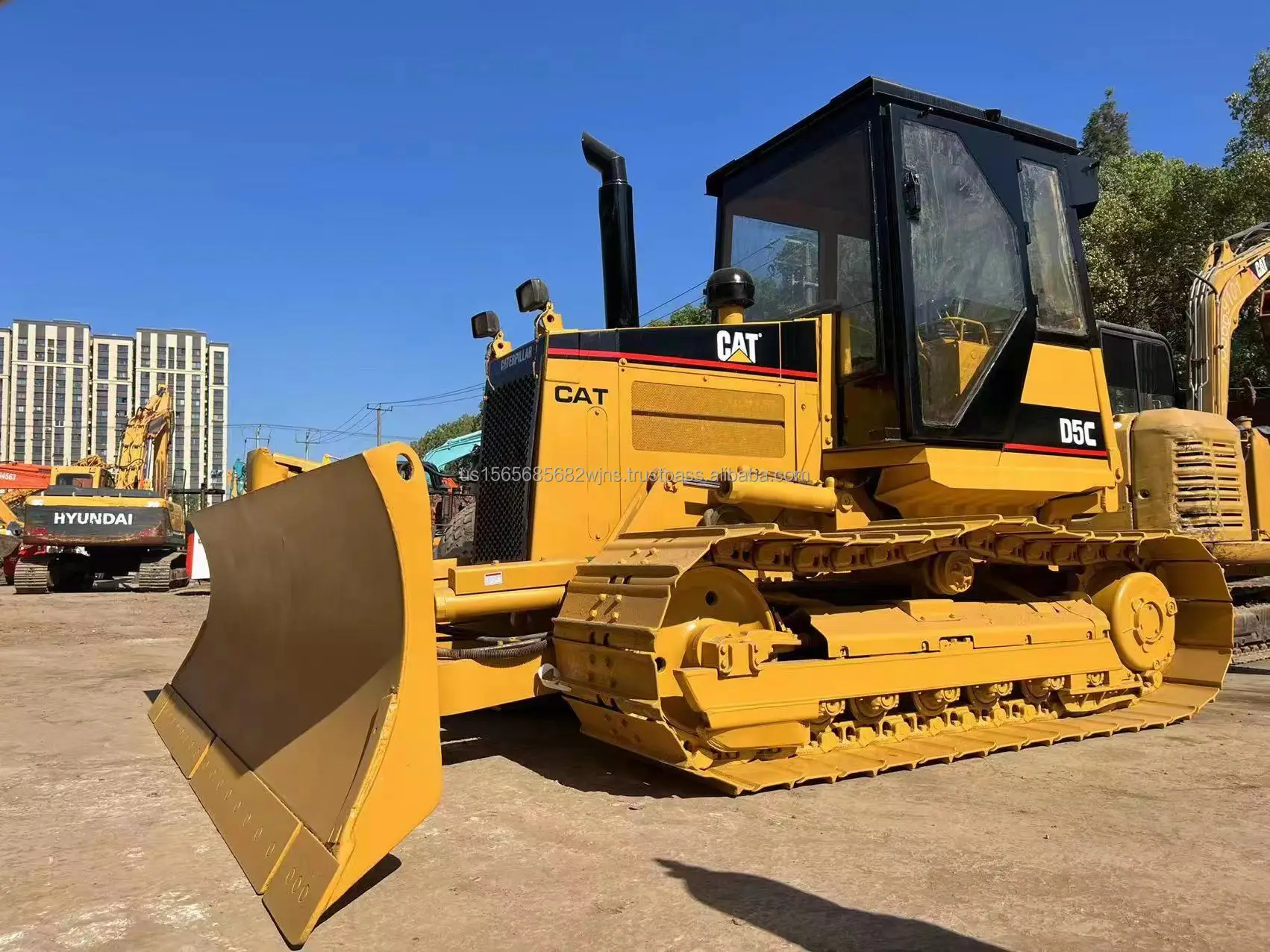 Japan Made Used Caterpillar D5c For Sale Cat Dozer Cat D5c D5g D5h ...