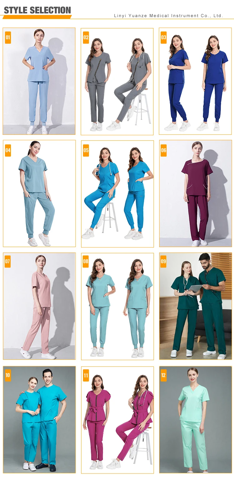 Custom Polyester Women Medical Scrubs Uniforms Srubs Medical Scrubs Uniform Nurse Buy Nursing
