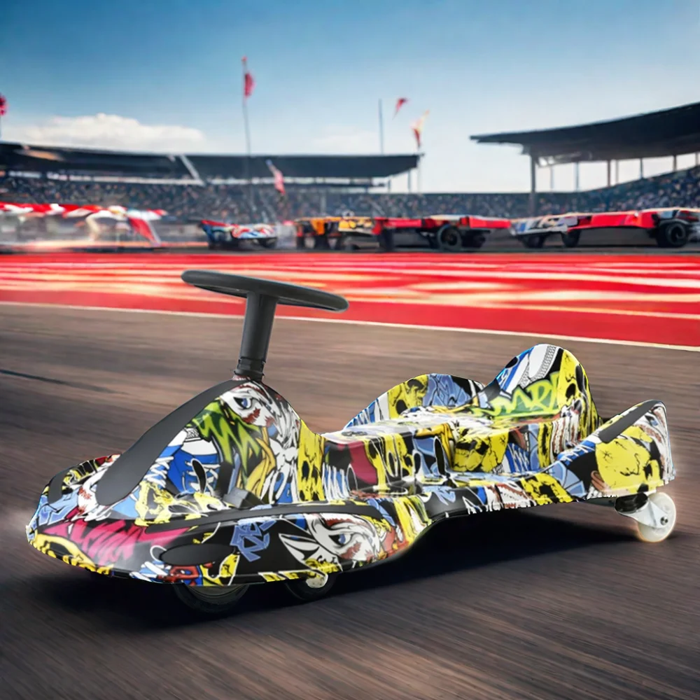 卸売150W36Vユニセックス電動ゴーカートキッズドリフトカートBluetooth