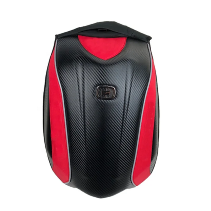 Motorcycle Backseat Saddle Bag Hard Shell Rear Sea... - Vicedeal