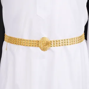 Gold Metal Waist Belt Moroccan Belt Luxury Wedding Belt