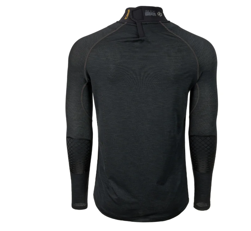 Ice Hockey Uniform Raglan Sleeves Flatlock Seams Cut Resistant Wrists Base Layer Shirt Custom Team 100% Polyester Quick Dry